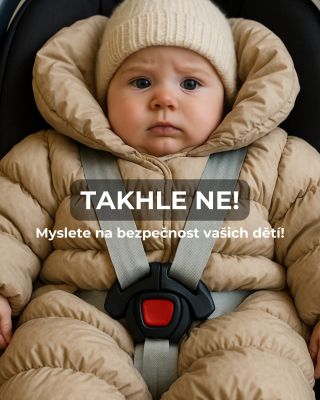 Období teplejších overalů a bund je tady, kdy jindy toto připomínat? 🧥 Věděli jste, že do autosedačky by mělo mít vaše...