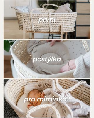 Hledáte ideální první postýlku pro své miminko, která bude nejen krásná, ale i praktická a pohodlná? 🤔 Pak jste ji právě...
