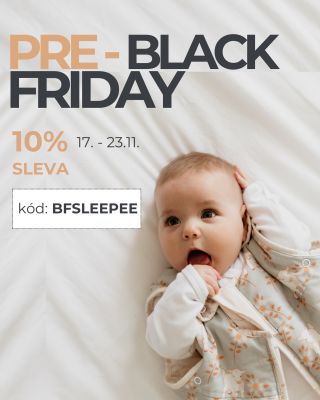 Je tady ♥️ připravili jsme vám PRE BLACK Friday! Pro ty z vás, kteří nechcete čekat a Sleepee dárky nakoupit s opravdovým...