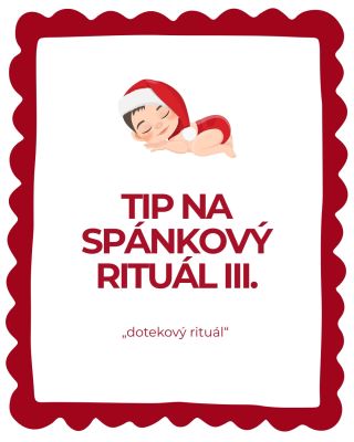 Třetí spánkový rituál ♥️ doteky! Miminka je milují 👶🏼 masáže, skin to skin, nebo jen objetí… a vlastně to často nedělá...